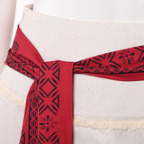 Cosplay Costume Vaiana La Légende du Bout du Monde(2026) Film Cosplay Bustier Rouge+Jupe Beige Femme