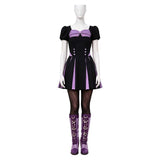 Cosplay Costume Vampirina Vampirina: L'Ado Vampire(2026)TV Cosplay Tenue Noire et Violette Femme