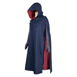 Cosplay Costume Viktor Arcane: League of Legends Jeu Cosplay Manteau Bleu Homme
