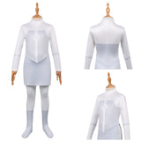 Cosplay Costume Viltrumite Anissa Invincible 4(2026) TV Cosplay Combinaison Blanche Enfant