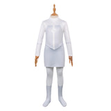 Cosplay Costume Viltrumite Anissa Invincible 4(2026) TV Cosplay Combinaison Blanche Enfant