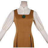 Cosplay Costume Violet Violet Evergarden Anime Cosplay Robe Marron Femme