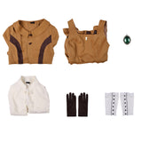 Cosplay Costume Violet Violet Evergarden Anime Cosplay Robe Marron Femme