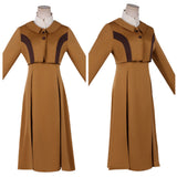 Cosplay Costume Violet Violet Evergarden Anime Cosplay Robe Marron Femme