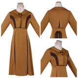 Cosplay Costume Violet Violet Evergarden Anime Cosplay Robe Marron Femme