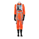 Cosplay Costume Ward The Mando and Grogu(2026) Film Cosplay Combinaison Orange Femme