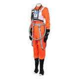 Cosplay Costume Ward The Mando and Grogu(2026) Film Cosplay Combinaison Orange Femme