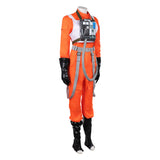 Cosplay Costume Ward The Mando and Grogu(2026) Film Cosplay Combinaison Orange Femme