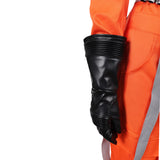 Cosplay Costume Ward The Mando and Grogu(2026) Film Cosplay Combinaison Orange Femme