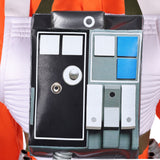 Cosplay Costume Ward The Mando and Grogu(2026) Film Cosplay Combinaison Orange Femme
