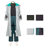 Cosplay Costume Weak Kingsley Cyberpunk: Edgerunners 2(2026) Anime Cosplay Tenue Verte Homme