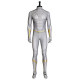 Cosplay Costume White Vision VisionQuest(2026) TV Cosplay Combinaison Argentée Homme
