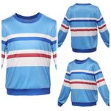 Cosplay Costume Will Byers Stranger Things: Tales from '85(2026) TV Cosplay Haut Bleu Homme