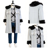 Cosplay Costume Wirbel Sousou no Frieren(2026) Anime Cosplay Tenue Grise Homme