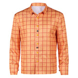 Cosplay Costume Woody Film Cosplay Chemise Orange Homme