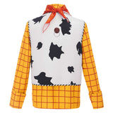 Cosplay Costume Woody Film Cosplay Tenue Jaune Homme