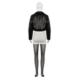 Cosplay Costume Yamada Smoking Behind the Supermarket with You(2026) Anime Cosplay Tenue Blanche et Noire Femme