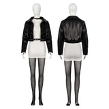 Cosplay Costume Yamada Smoking Behind the Supermarket with You(2026) Anime Cosplay Tenue Blanche et Noire Femme
