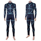 Cosplay Costume Yoichi Isagi Blue Lock Live Action(2026) Film Cosplay Combinaison Noire et Bleue Homme
