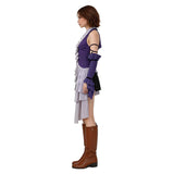 Cosplay Costume Yuna Final Fantasy Re: Resonance(2026) Jeu Cosplay Tenue Violette Femme