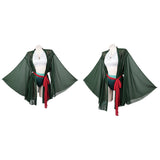 Cosplay Costume Zoro One Piece Live Action 2(2026) TV Cosplay Maillot de Bain Vert Femme