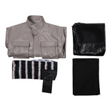Cosplay Costume Zoro One Piece Live Action 2(2026) TV Cosplay Tenue Grise et Noire Homme