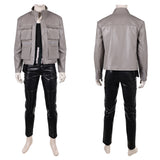 Cosplay Costume Zoro One Piece Live Action 2(2026) TV Cosplay Tenue Grise et Noire Homme