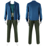 Cosplay Costume Zorro One Piece Live Action 2(2026) TV Cosplay Tenue Bleue Homme