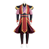 Cosplay Costume Zuko Avatar Aang: The Last Airbender(2026) Film Cosplay Tenue Rouge Homme