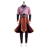 Cosplay Costume Zuko Avatar Aang: The Last Airbender(2026) Film Cosplay Tenue Rouge Homme