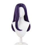 Cosplay Perruque DMon Overwatch Jeu Perruque Violette Femme