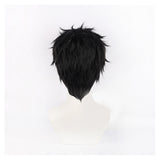 Cosplay Perruque Hiromi Higuruma Jujutsu Kaisen Saison 3(2026) Anime Perruque Noire Homme
