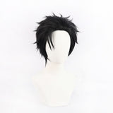Cosplay Perruque Hiromi Higuruma Jujutsu Kaisen Saison 3(2026) Anime Perruque Noire Homme