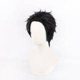 Cosplay Perruque Hiromi Higuruma Jujutsu Kaisen Saison 3(2026) Anime Perruque Noire Homme