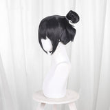 Cosplay Perruque Inako Momokawa Sparks of Tomorrow(2026) Anime Perruque Noire Femme