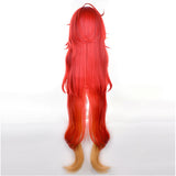 Cosplay Perruque Mavuika Genshin Impact Jeu Perruque Rouge Femme