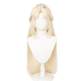 Cosplay Perruque Nicole Reeyn Genshin Impact Jeu Perruque Jaune Femme