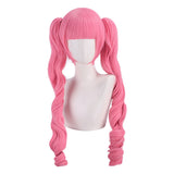 Cosplay Perruque Perona One Piece Thriller Bark Arc Anime Perruque Rose Femme