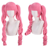 Cosplay Perruque Perona One Piece Thriller Bark Arc Anime Perruque Rose Femme