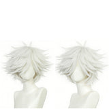 Cosplay Perruque Qifrey Tongari Boushi no Atelier(2026) Anime Perruque Blanche Homme