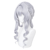 Cosplay Perruque The Tsaritsa Genshin Impact Jeu Perruque Argentée Femme