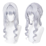 Cosplay Perruque The Tsaritsa Genshin Impact Jeu Perruque Argentée Femme