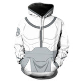 Costume Conquest Viltrumite Invincible(2026) TV Sweat à Capuche Blanc Homme