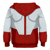 Costume Omni-Man Invincible(2026) TV Sweat à Capuche Rouge Enfant