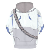 Costume Viltrumite Thula Viltrumite Invincible(2026) TV Sweat à Capuche Gris Femme