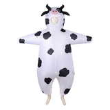  Cow Inflatable Costume Cosplay Halloween Carnival Party Suit  
