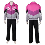 Crime 101(2026) Ormon Tenue Noire et Rose Cosplay Costume