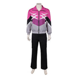 Crime 101(2026) Ormon Tenue Noire et Rose Cosplay Costume