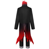 Dandadan Ken Takakura Tenue Noir et Rouge Cosplay Costume