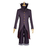 Dandadan(2024) Ken Takakura Tenue Dégradé Noir et Rouge Cosplay Costume